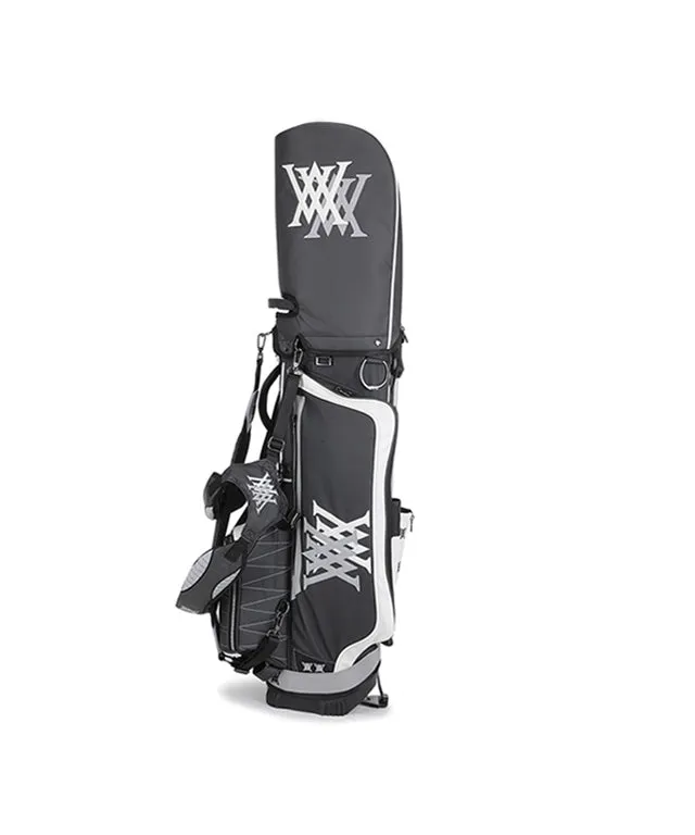 ANEW Golf: Double Logo Stand Bag - Black