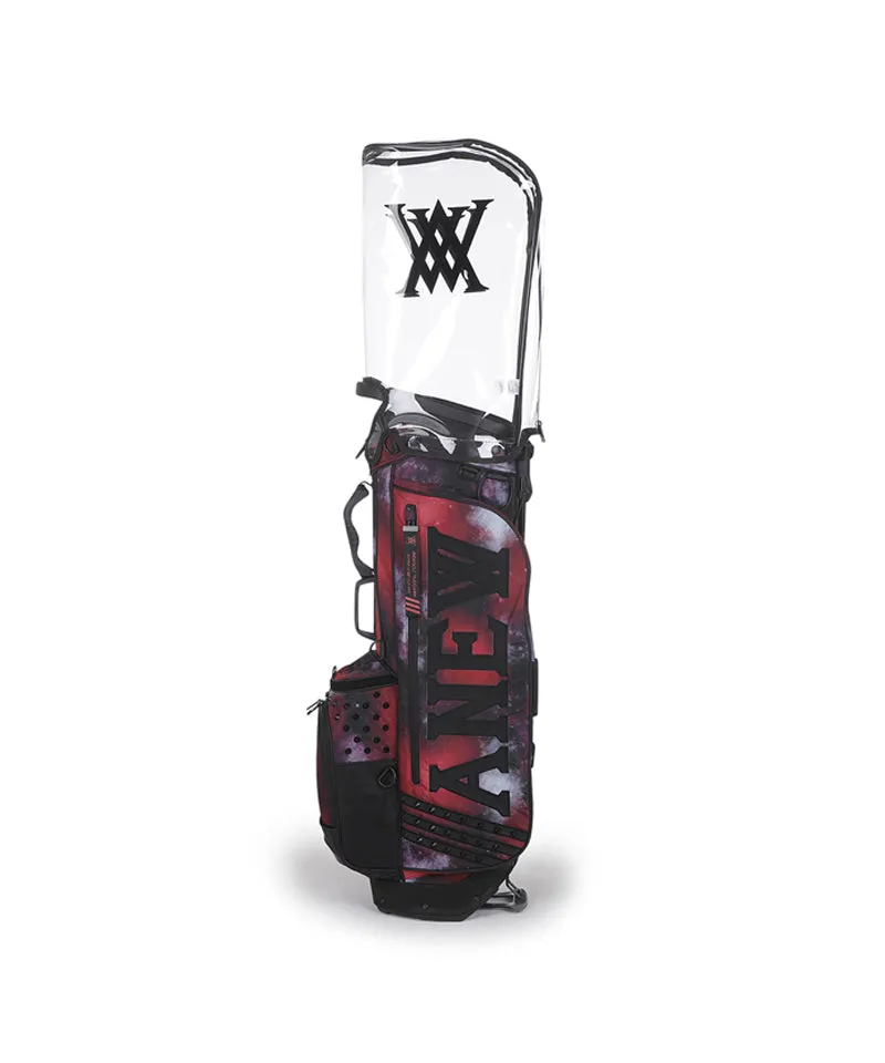 ANEW GOLF Uni Galaxy Pattern Stand Bag - Red