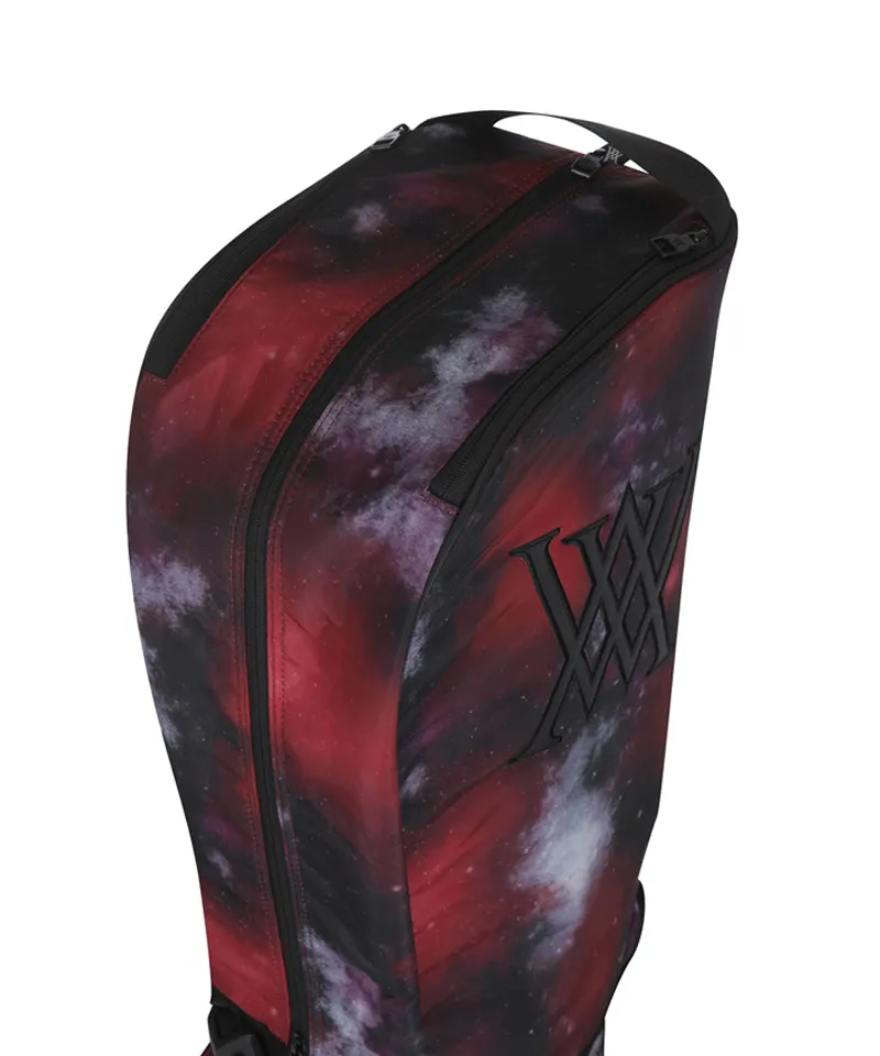 ANEW GOLF Uni Galaxy Pattern Stand Bag - Red