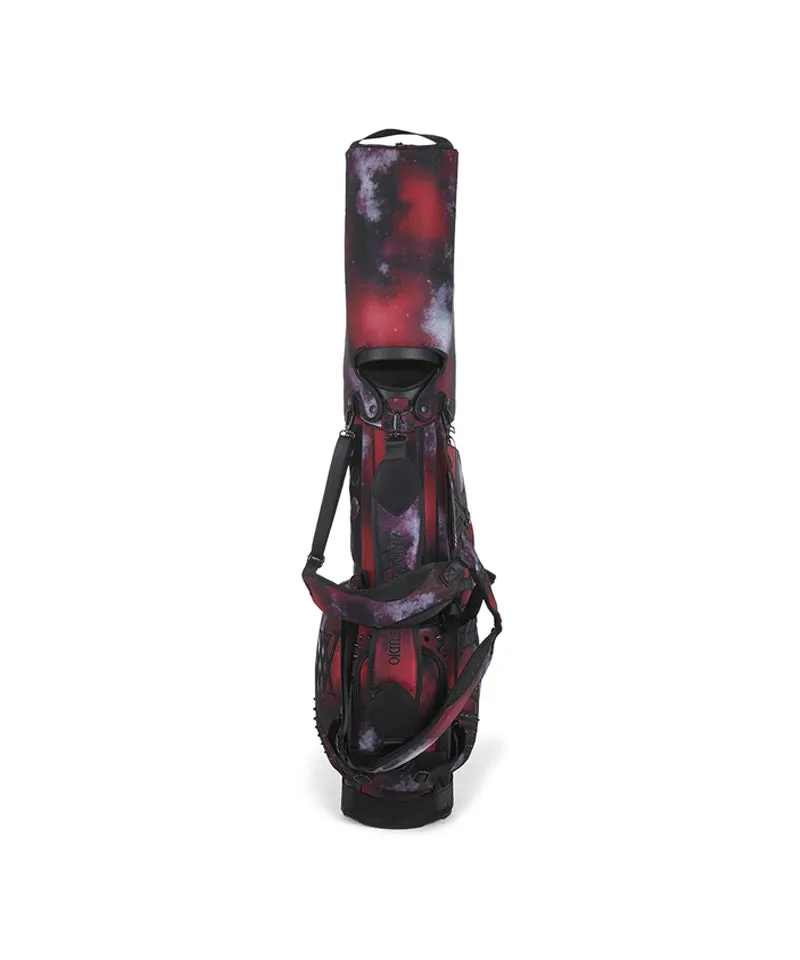 ANEW GOLF Uni Galaxy Pattern Stand Bag - Red