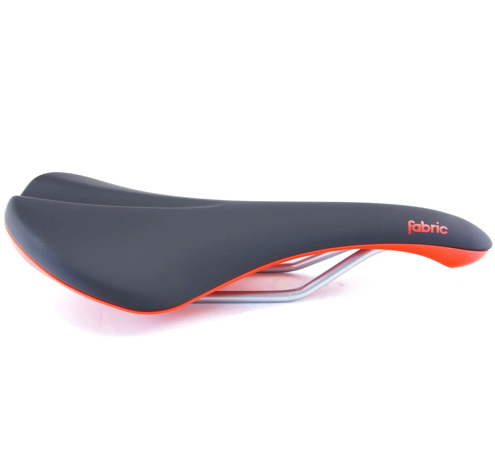 Fabric Scoop Nylon Radius MTB Road Bicycle Saddle for Cannondale Black/Red