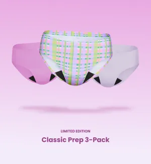 Super Leakproof® No-Show Underwear Bikini 3-Pack
