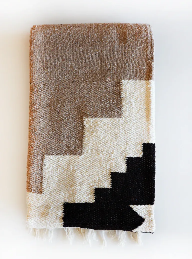TAOS TWO HANDWOVEN BLANKET