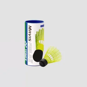 YONEX MAVIS FIELD 2 Outdoor Plastic Shuttlecocks 3pcs (Hi Vis Yellow)